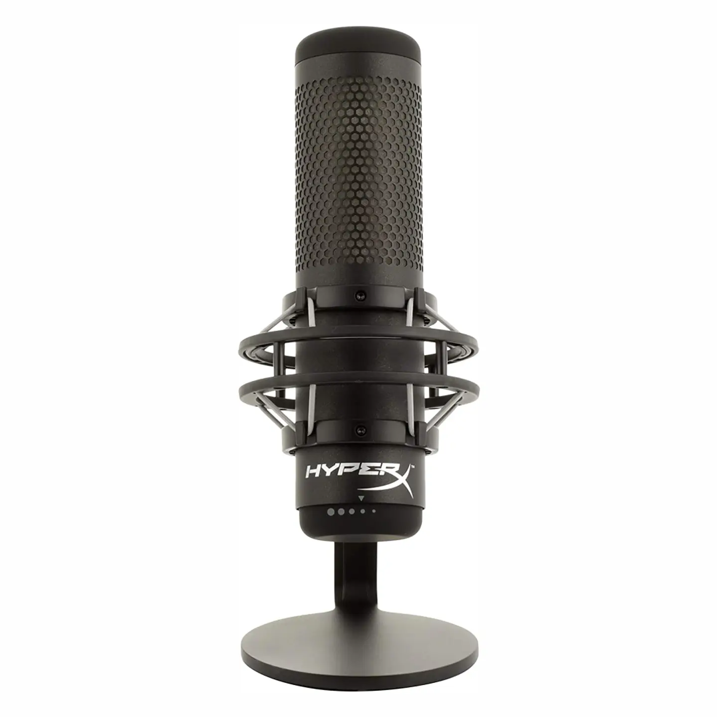 Micrófono Hyperx Quadcast S Condensador Multipatrón Black, Multiplataforma 5