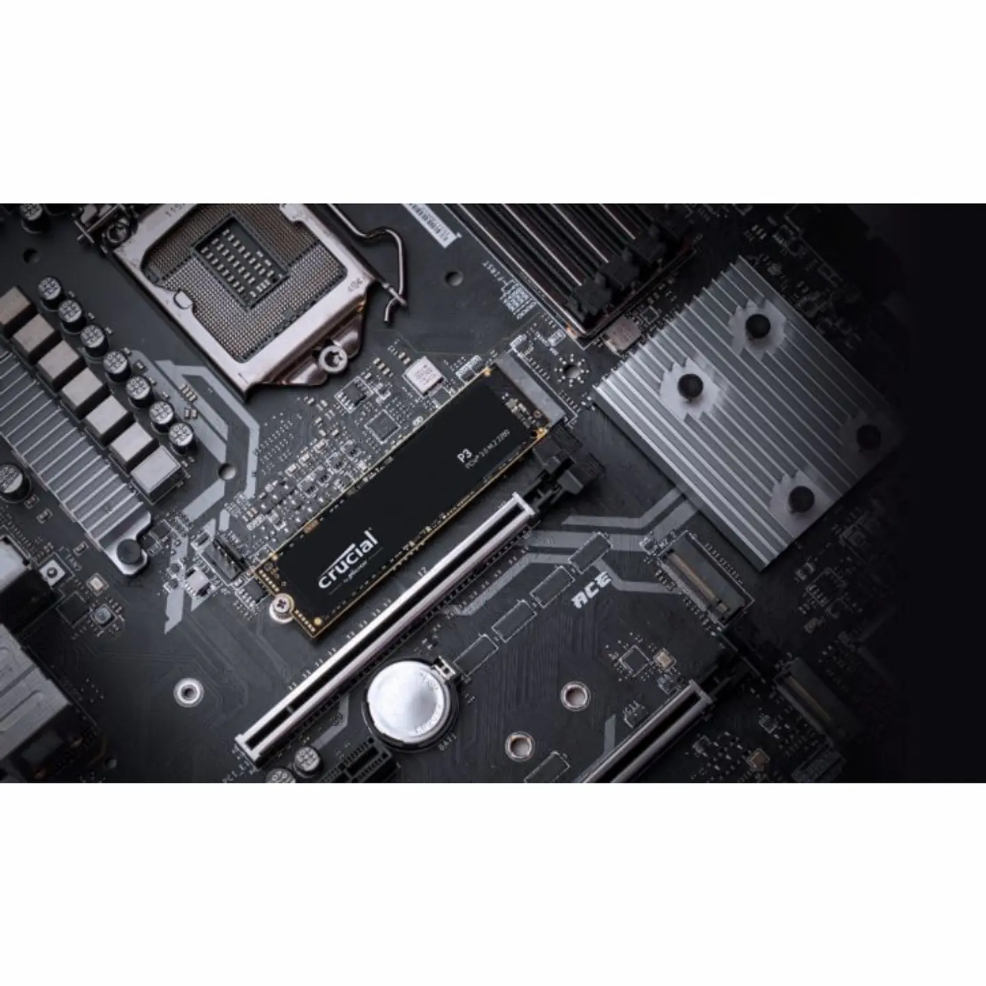 Disco Estado Sólido SSD Crucial P3 de 1TB PCIe M.2 2280 SSD 3