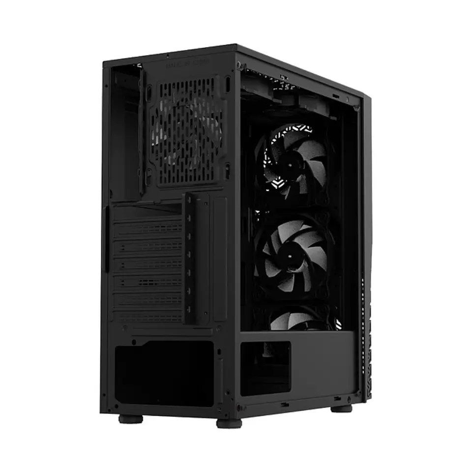 Gabinete Gamer Darkblack con 4 Ventiladores Rgb Incluido 5