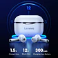 Audífonos in-ear inalámbricos Lenovo LivePods LP1 blanco y negro - Miniatura 4