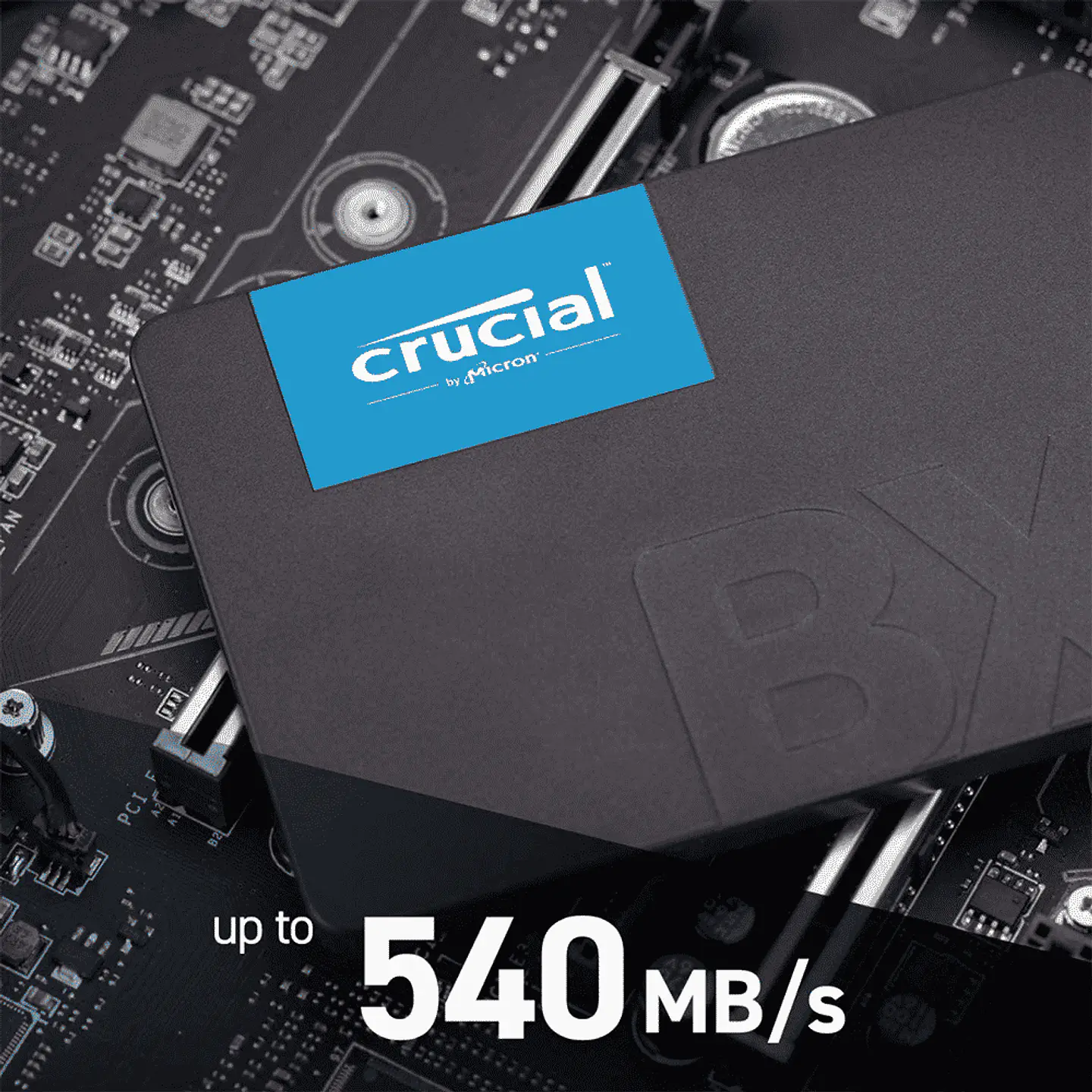 Disco Sólido Crucial BX500 - 500 GB (SSD, SATA, 540/500 MB/s) 4