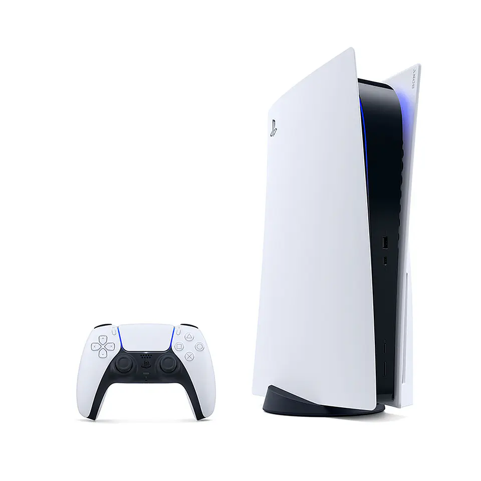 Consola Sony PlayStation PS5 - Disco Versión Internacional (Blu-Ray / Glacier White) 2