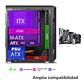 Gabinete Gamer Krisper Pro Vidrio Templado Atx, Micro Atx - 3 ventiladores RGB - Miniatura 7