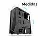 Gabinete Gamer Ruik Atx Vidrio Templado, 4 Cooler Rgb, Usb 3.0 - Miniatura 7