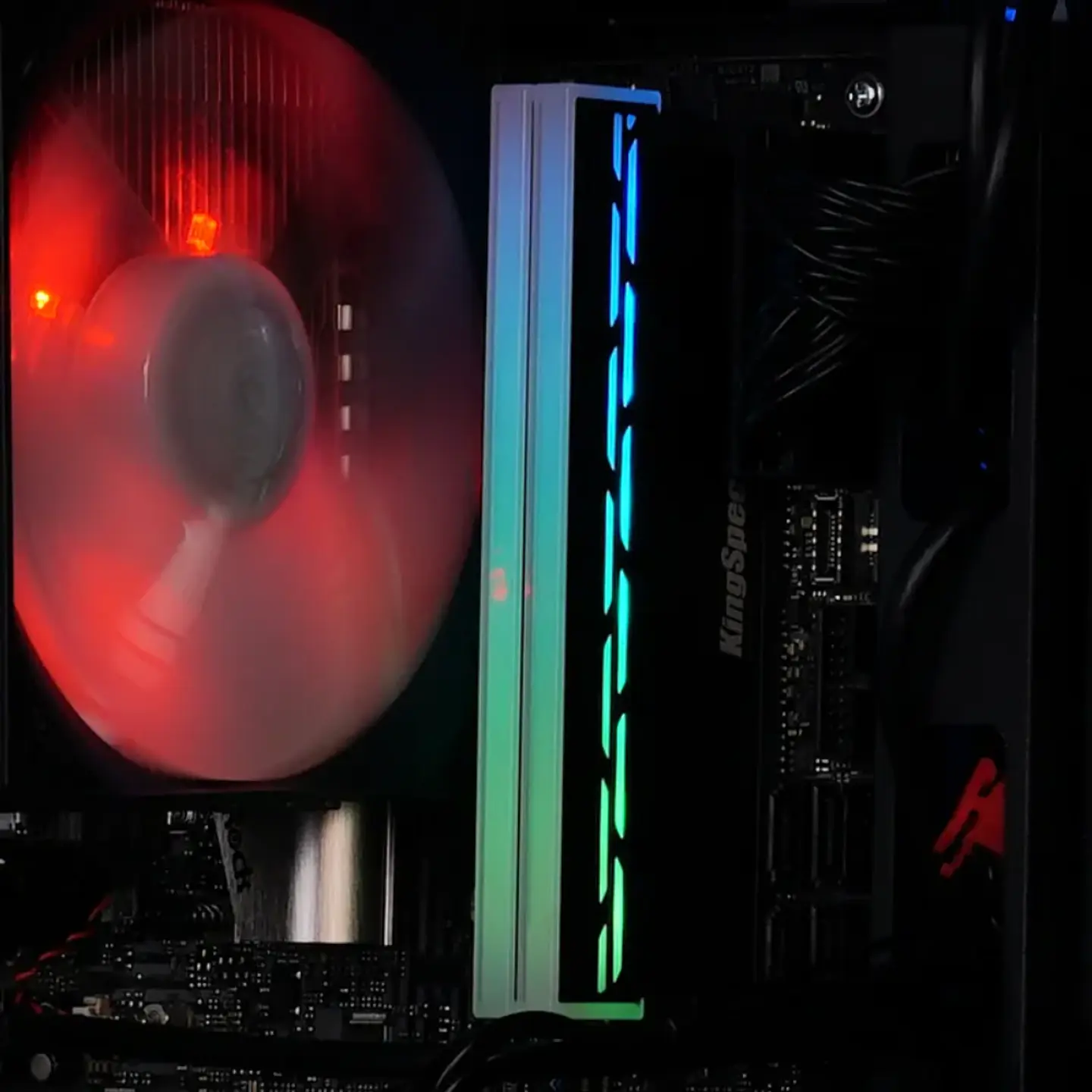 Memoria RAM KingSpec DDR4 8GB 3200mhz RGB para PC 5