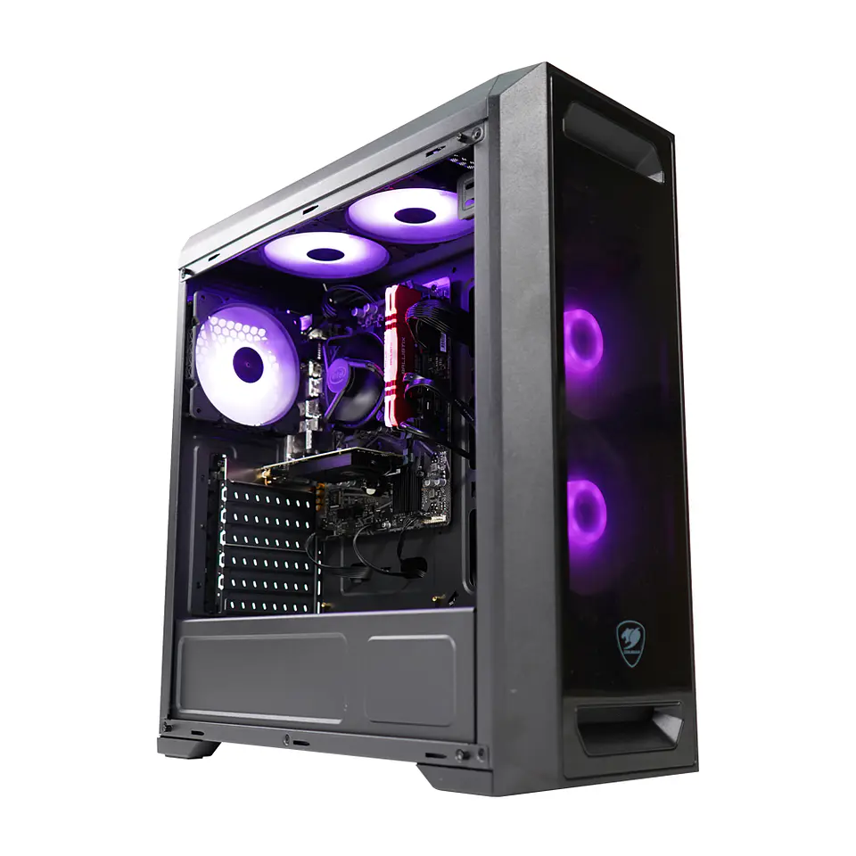 Pc Gamer Baryonyx: Intel Core i3-1010F, SSD 240GB, HDD 1TB, RAM 16gb, GT 730 2GB GDDR5 1