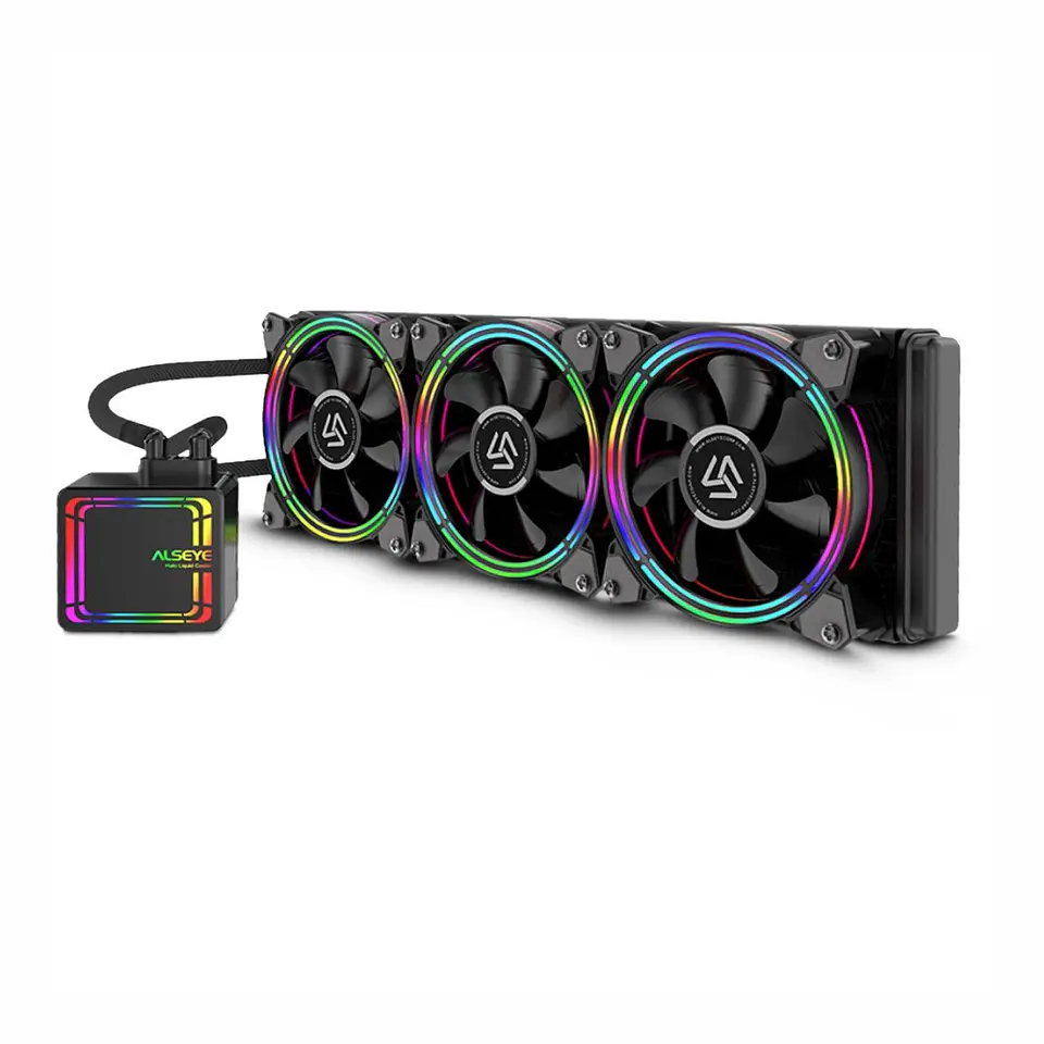 Refrigeración Líquida ALSEYE Halo H360 (Bomba RGB, Intel-AMD) 1