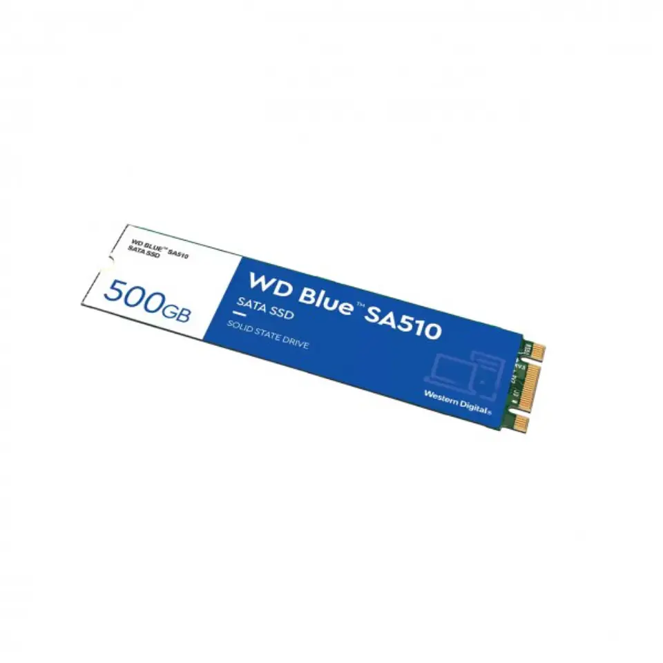 Unidad de Estado Sólido WD Blue SA510, 500GB, M.2 2280 Serial ATA III, L: 560MB/s E: 510MB/s 3
