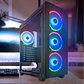 Gabinete Riotoro CR110TGS RGB ATX, Vidrio Templado, Incluye 3 ventiladores 120mm - Miniatura 2