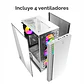 Gabinete Gamer Morpheus White 8010-W, ATX, Vidrio Templado, 4 Cooler Rgb, Usb 3. - Miniatura 3