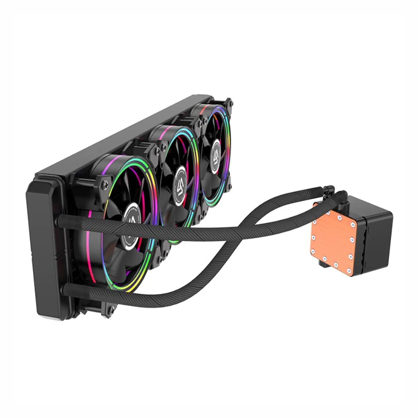 Refrigeración Líquida ALSEYE Halo H360 (Bomba RGB, Intel-AMD) 2
