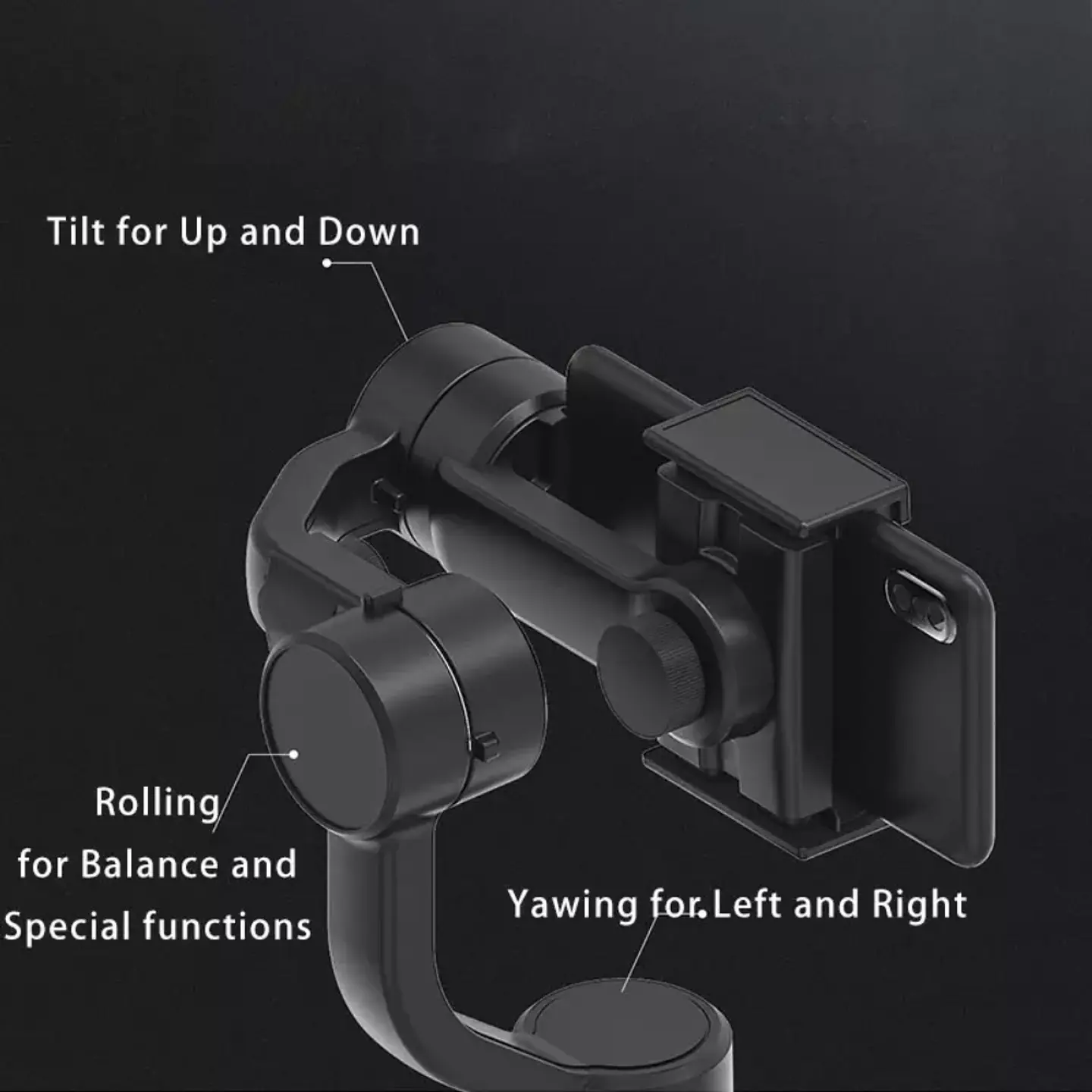 Gimbal Estabilizador para Celular Bluetooth Selfie Stick con Tripode 5