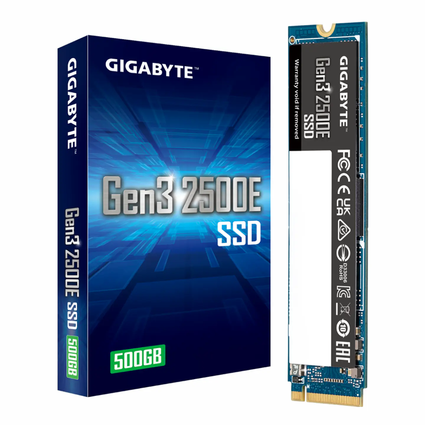 Disco Sólido Gigabyte SSD M.2 DE 500 GB-G325E500G 1