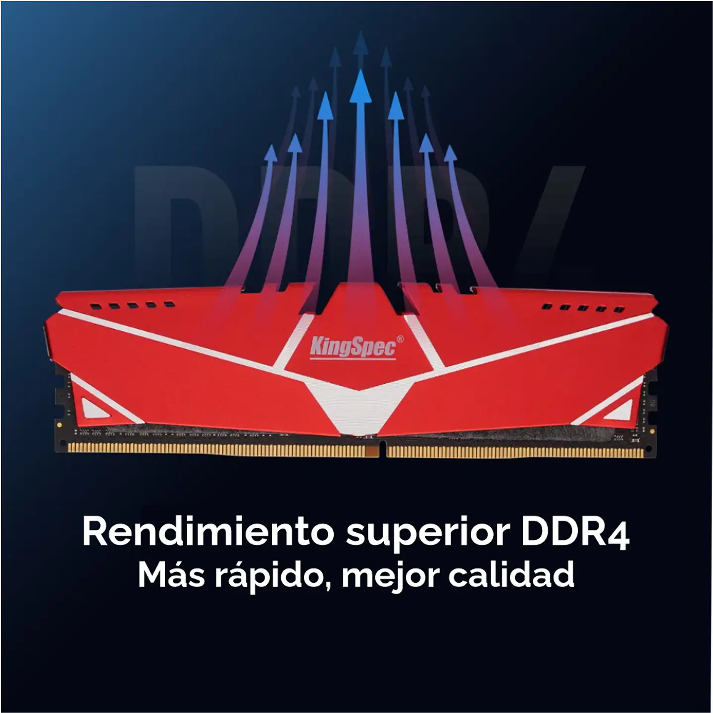 Memoria RAM KingSpec DDR4 8GB 3200mhz para PC 2