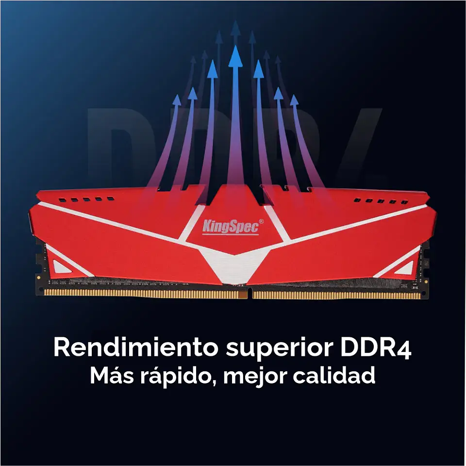 Memoria RAM KingSpec DDR4 8GB 3200mhz para PC 2