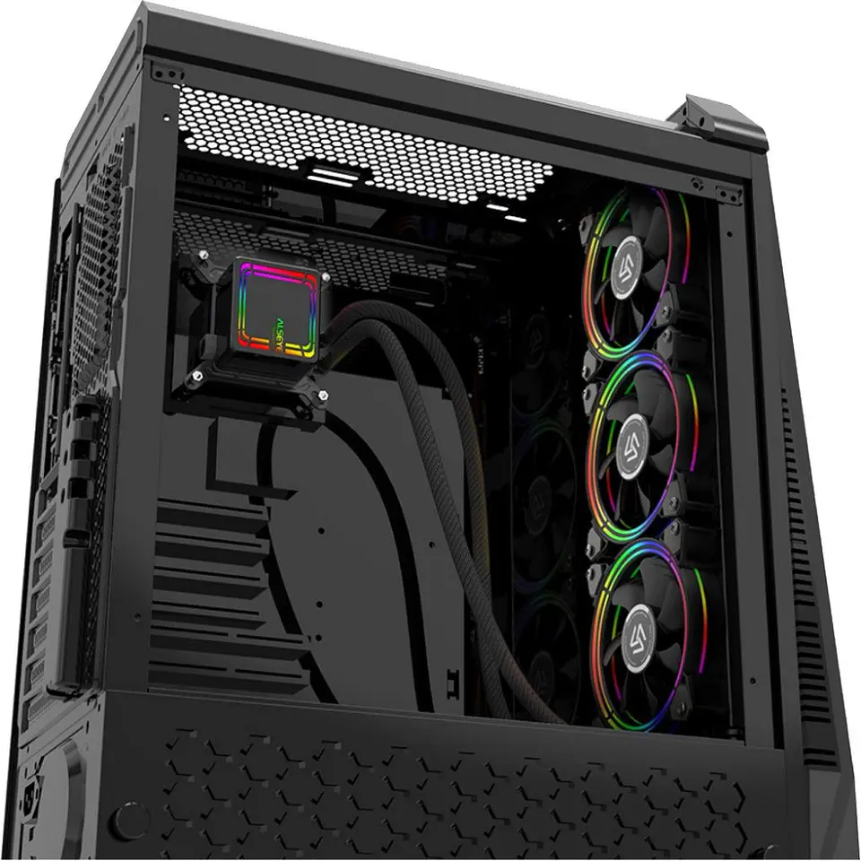 Refrigeración Líquida ALSEYE Halo H360 (Bomba RGB, Intel-AMD) 4