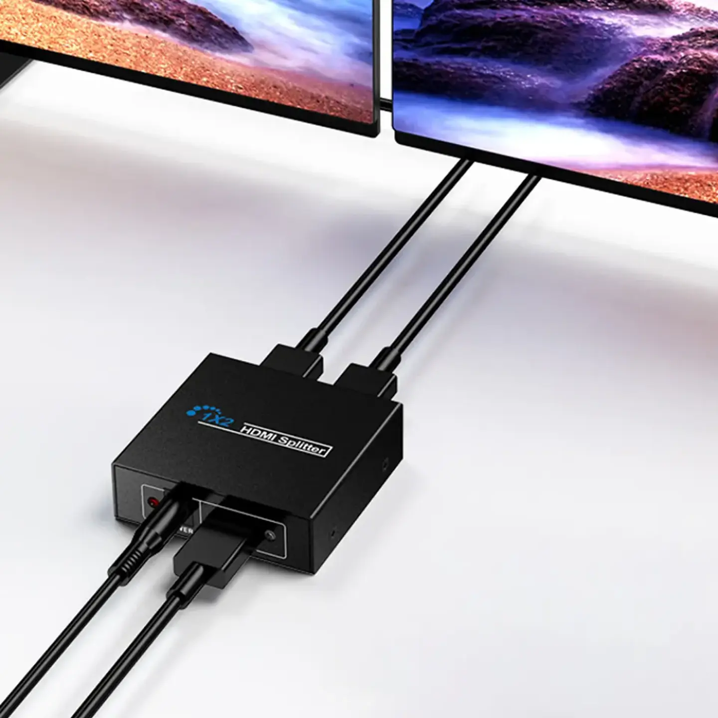 Switch Hdmi 4k UDH, 2x1 Splitter de Video en Alta Calidad 1