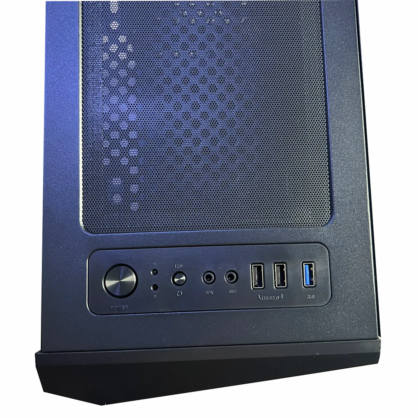 Gabinete Gamer Huntkey GS500R, Atx,Vidrio Templado, 4 Cooler Rgb, Usb 3.0 6