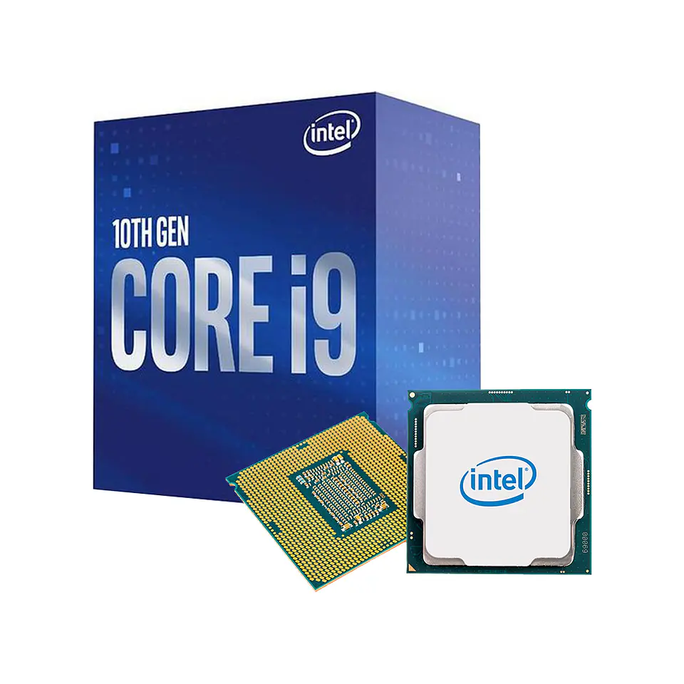 Procesador Intel Core i9-10900F (LGA1200, 8 Cores, 16 Hilos, 2,9/4,8GHz, Sin Video) 1