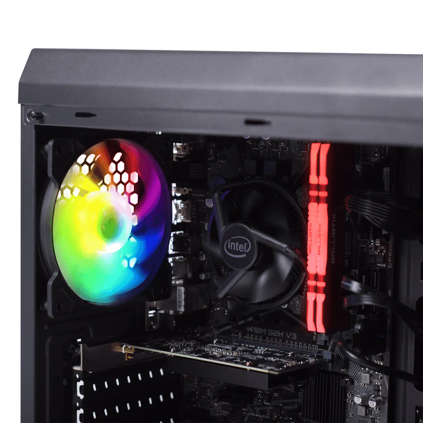 Pc Gamer Baryonyx: Intel Core i3-1010F, SSD 240GB, HDD 1TB, RAM 16gb, GT 730 2GB GDDR5 2