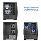 Gabinete Gamer Infinity Delta Pro, Atx, Vidrio Templado, 2 Cooler integrados, US - Miniatura 5