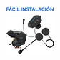 Audifonos Bluetooth Intercomunicador para casco de moto, resistentes al agua - Miniatura 6