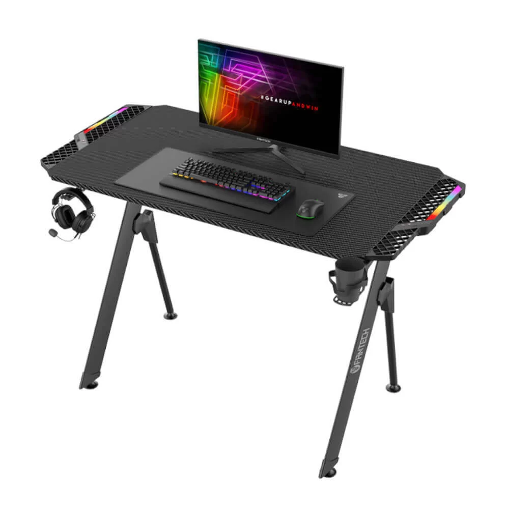 Escritorio Gamer Fantech Beta Desktop GD711 RGB Black Edition