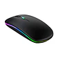 Mouse Inalámbrico Dual Bluetooth Usb Recargable Para Mac Win - Miniatura 3
