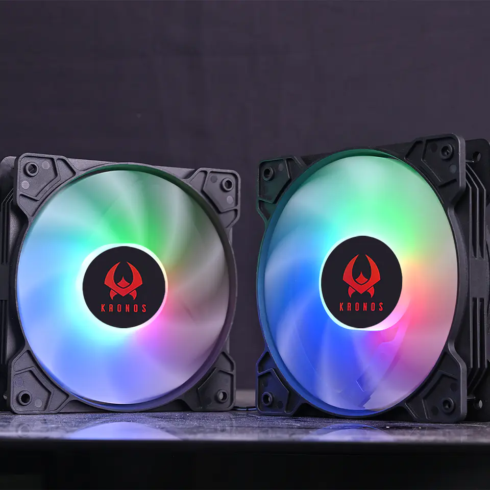 Kit 3 Ventiladores Cooler Kronos Boreal ARGB, 120mm, Molex 6