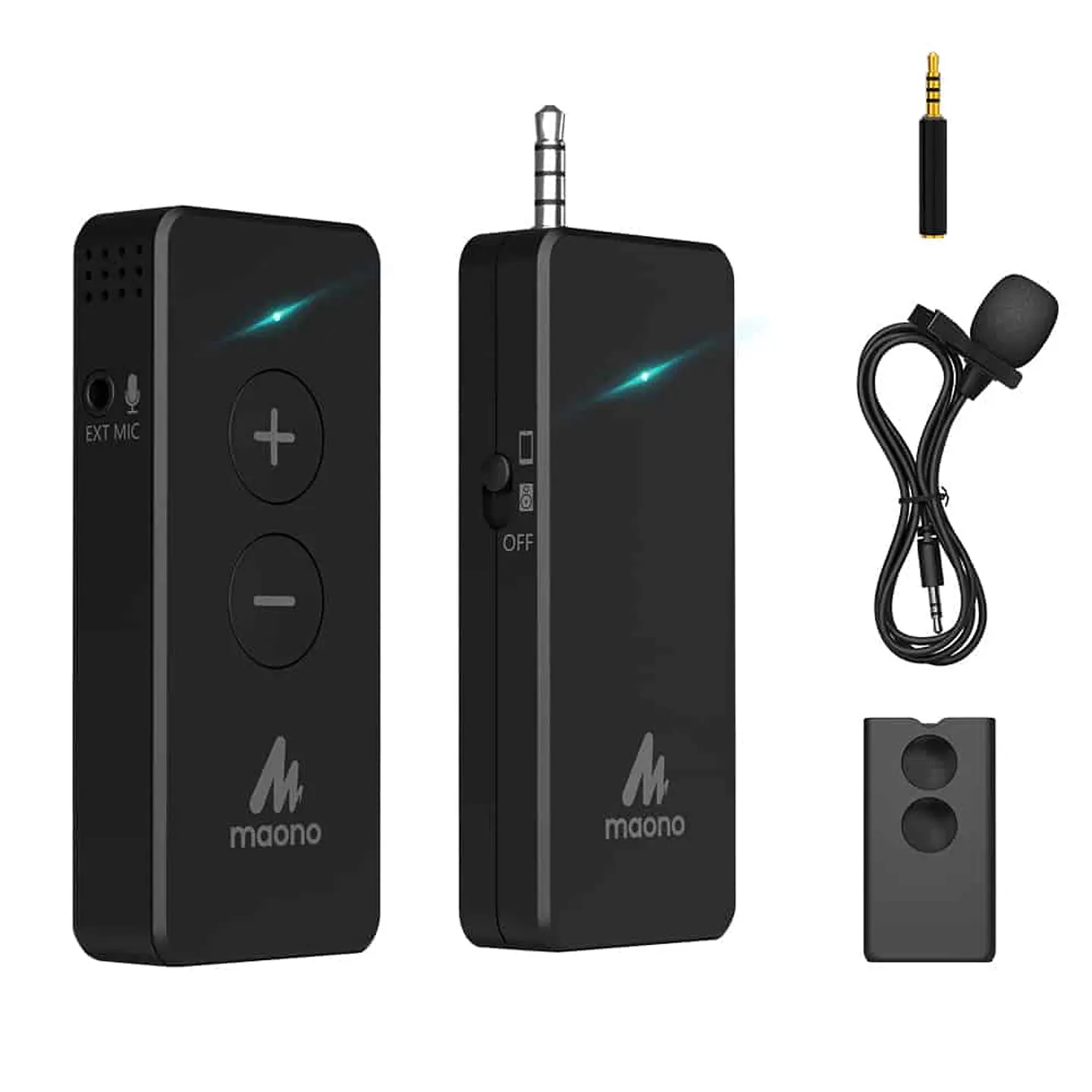 Micrófono de Solapa Inalámbrico MAONO AU-WM800, Señal 2.4Ghz 1