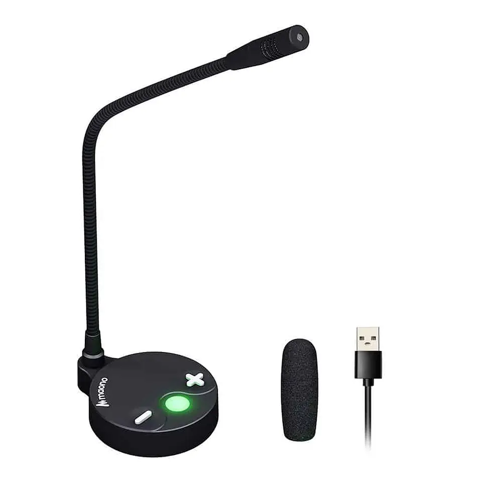 Micrófono de sobremesa MAONO AU-GM10, USB, Flexible 1