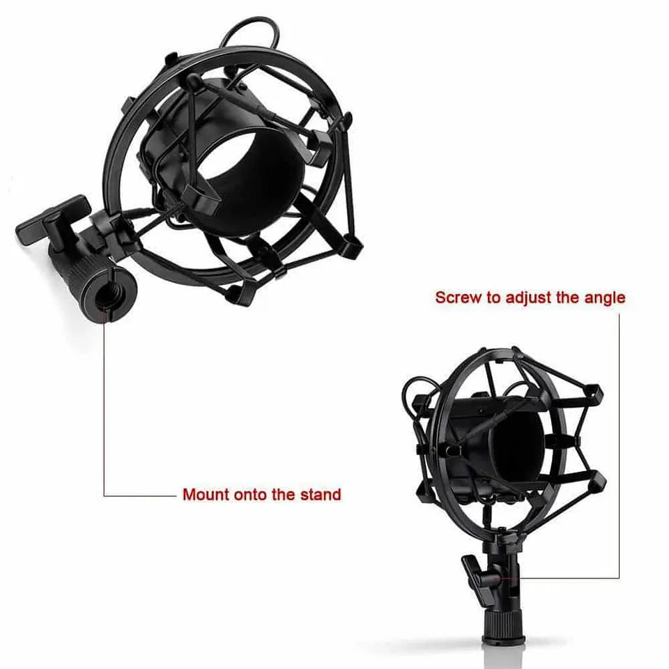 Soporte araña de Micrófono MAONO AU-SM60, anti-choques 3