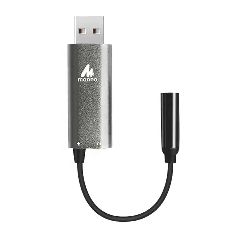 Tarjeta de sonido Maono AU-AD304, entrada USB - Windows/Mac 1