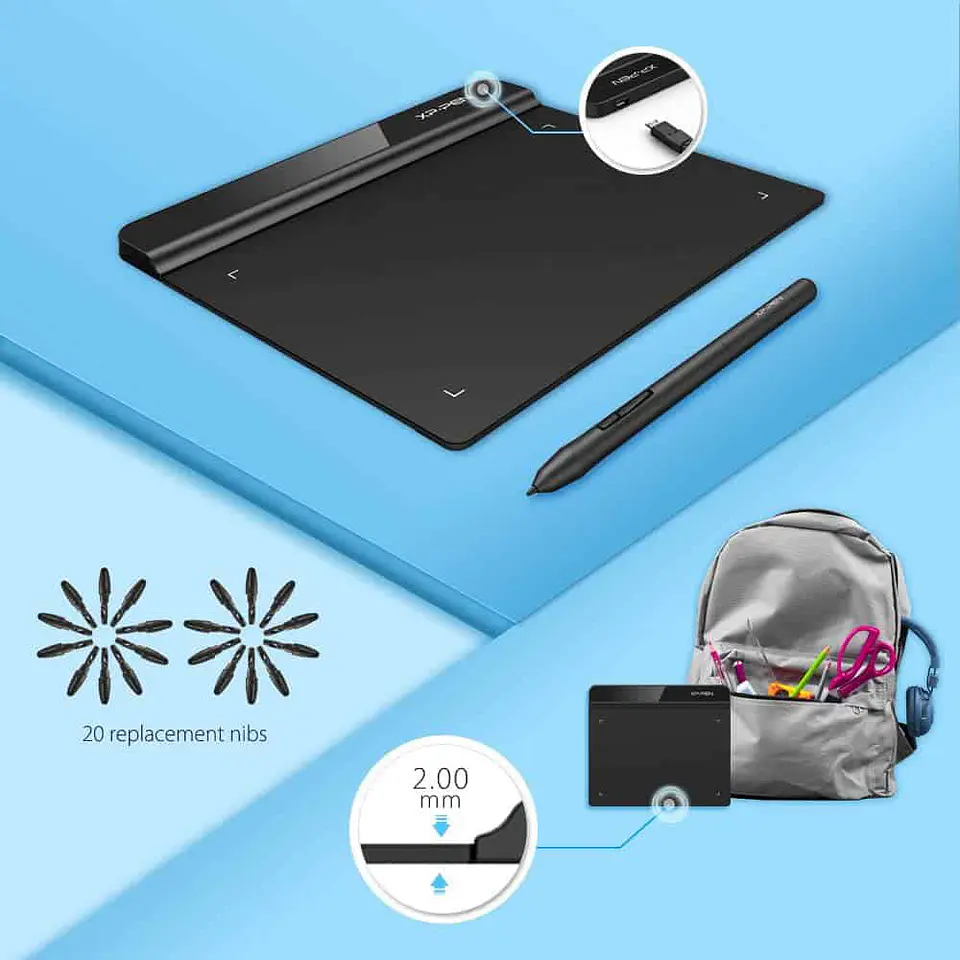 Tableta Grafica Digitalizadora XP-Pen Star G640 3
