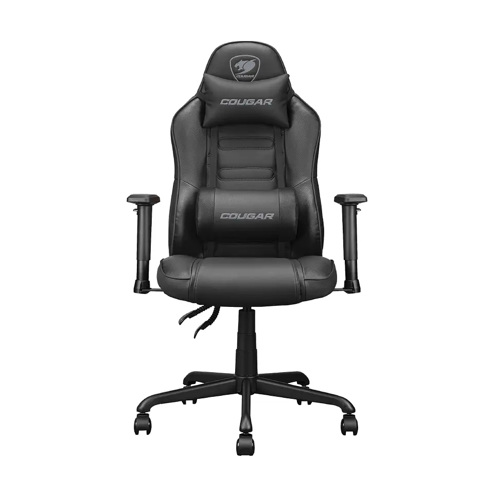 Silla Gamer Cougar Fusion S Black Ergonómica Reclinación 130º 1