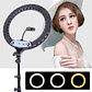 Aro Luz Led Profesional 36cm + Trípode reforzado regulable 1.90cm - Miniatura 4