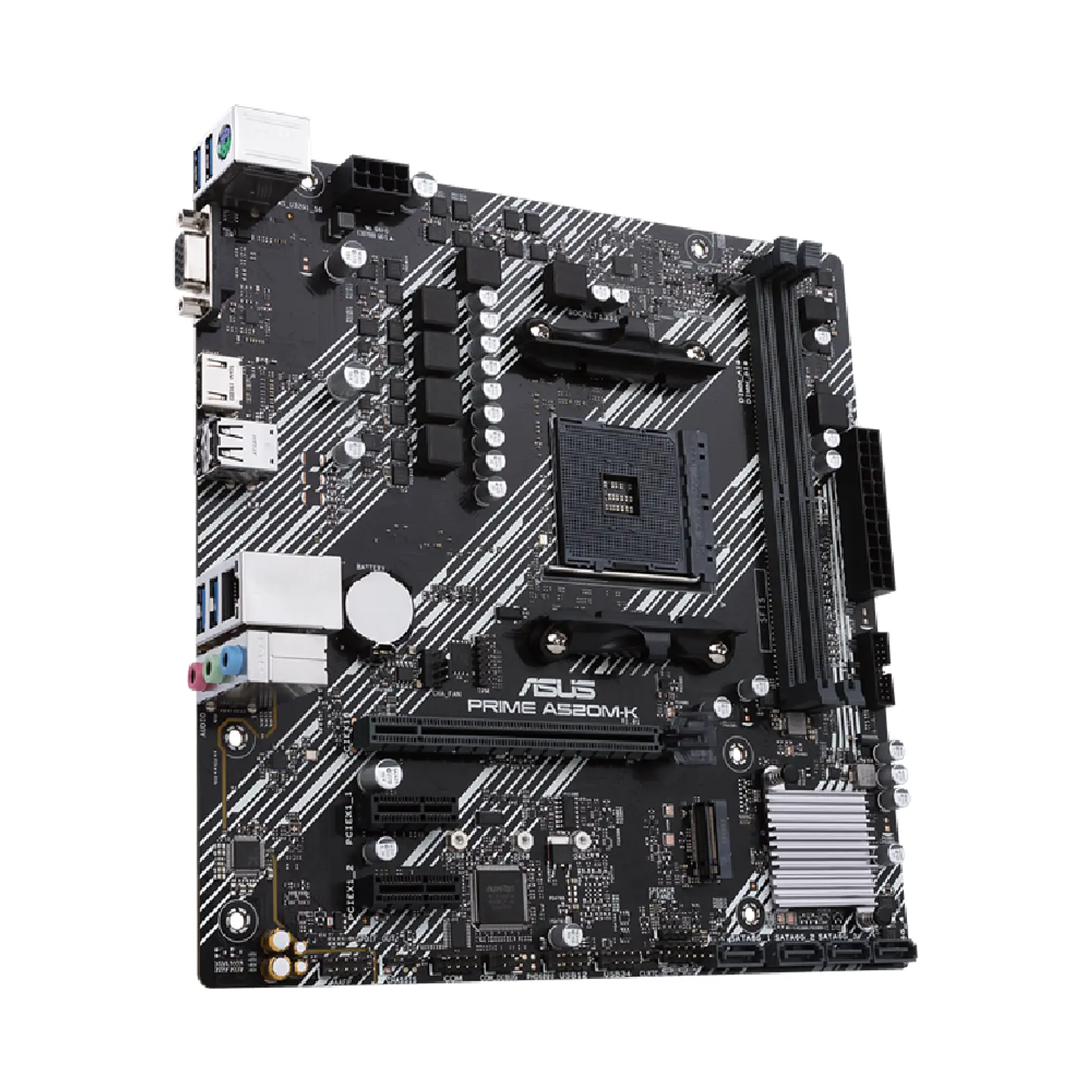 Placa Madre Asus PRIME A520M-K/CSM AM4 DDR4, mATX Dual Chanel 1
