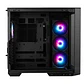 Gabinete Gamer Msi Pano 100R PZ Black, USB 3.2, con 4 fans Argb - Miniatura 2