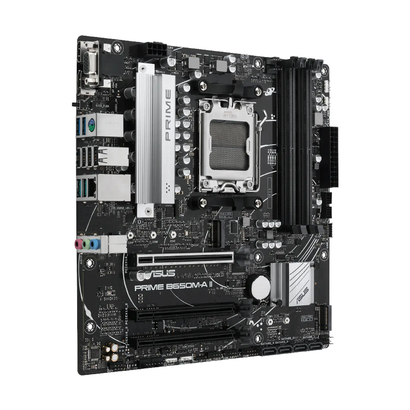 Placa Madre Asus PRIME B650M-A II-CSM AM5 DDR5 mATX 2