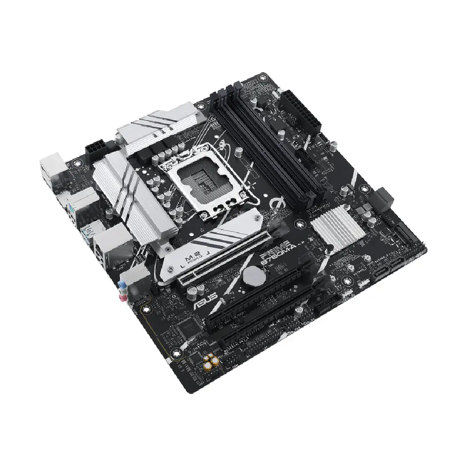 Placa Madre Asus PRIME B760M-A-CSM LGA 1700 DDR5, mATX, Aura Sync 3