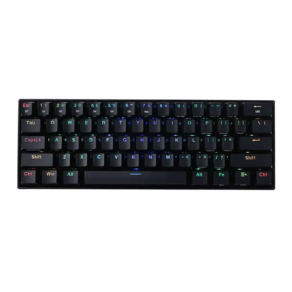 Teclado Mecánico Redragon Draconic K530RGB, Outemu Brown, BT 1