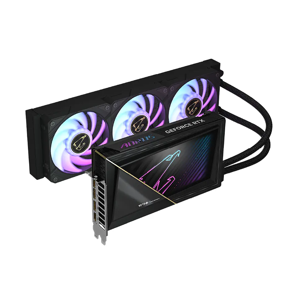 Tarjeta Video Aorus RTX 5090 Xtreme Waterforce 32G GDDR7 PciE-5 2