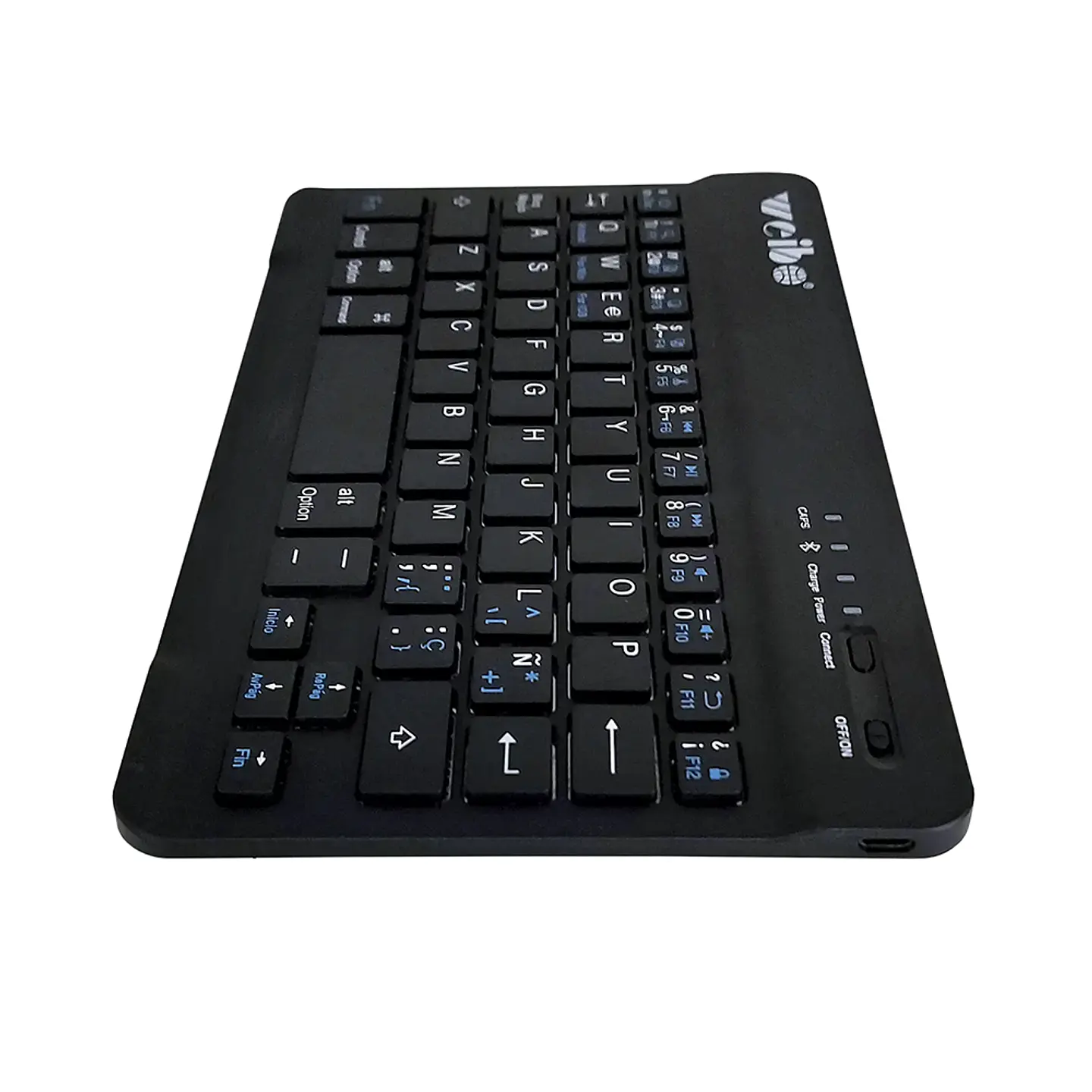 Kit De Teclado Bluetooth Con Ratón Soporte Teléfono/tablet 7