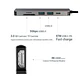 Adaptador HUB USB-C, 6 en 1 (HDMI,2x USB 3.0, TF, SD, USB-C) - Miniatura 5