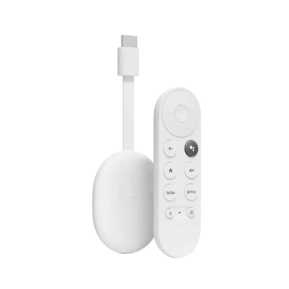 Google Chromecast 4 Con Google TV 4k + Control Remoto 1