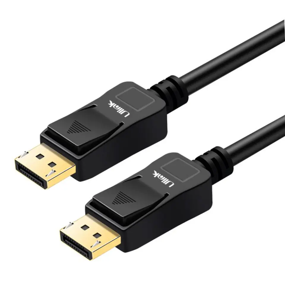 Cable DisplayPort Ultra HD 8K Macho a Macho 1.8mts 162Hz/32.4Gbps 2
