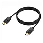 Cable DisplayPort Ultra HD 8K Macho a Macho 1.8mts 162Hz/32.4Gbps - Miniatura 3