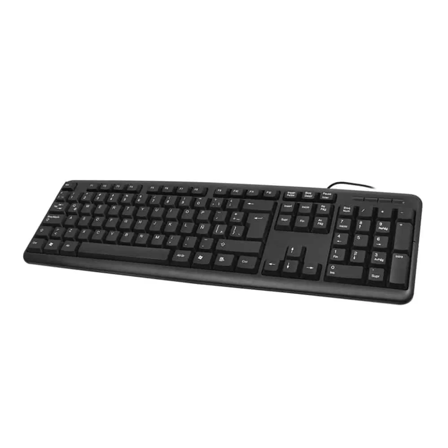 Teclado Ejecutivo Weibo FC-530, USB, Impermeable 2