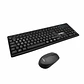 Kit 2 en 1 Weibo WB-8012, Teclado + Mouse inalámbrico, USB - Miniatura 2