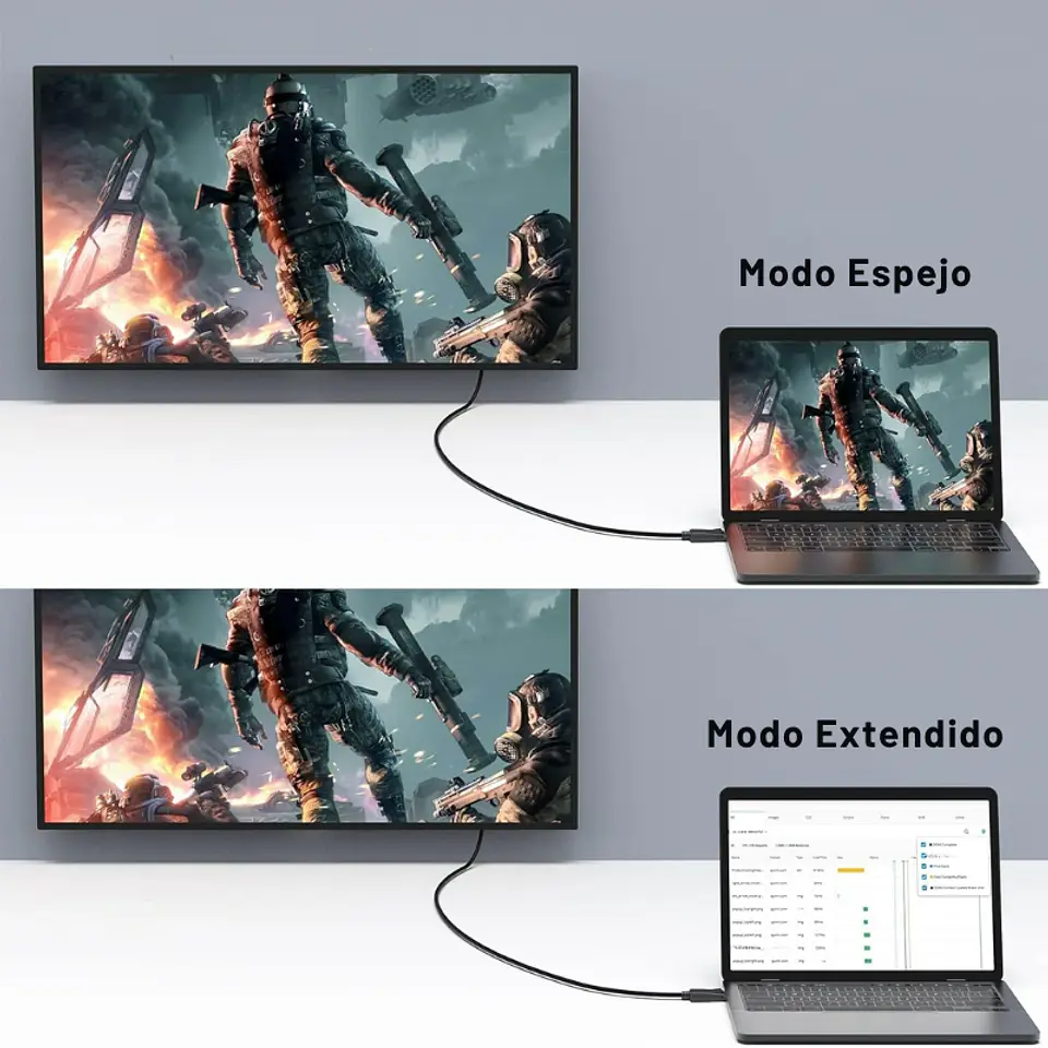 Cable DisplayPort Ultra HD 8K Macho a Macho 1.8mts 162Hz/32.4Gbps 6
